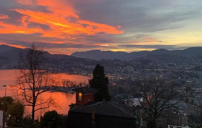 Appartement Mit Pool Am Monte Bré Lugano